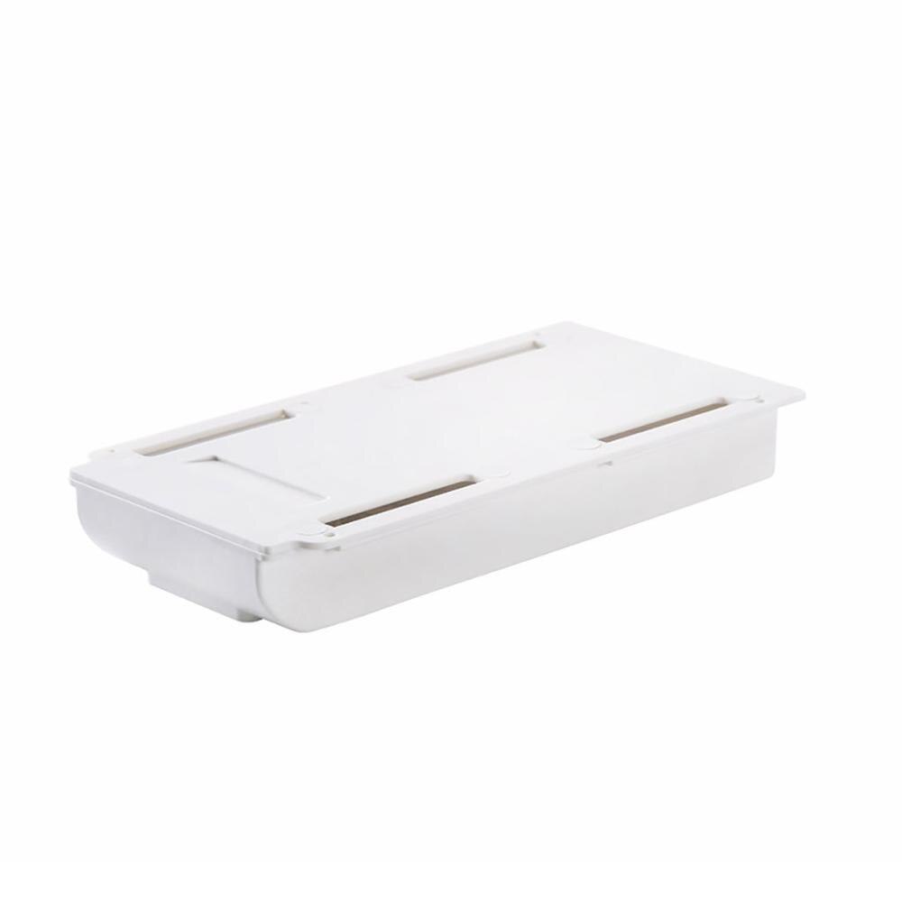 Lade Organizer Zelf Stick Potlood Lade, Tafel Opberglade Doos, onder Bureau Stand Zelfklevende Lade Keuken Органайзер & Jw: white S