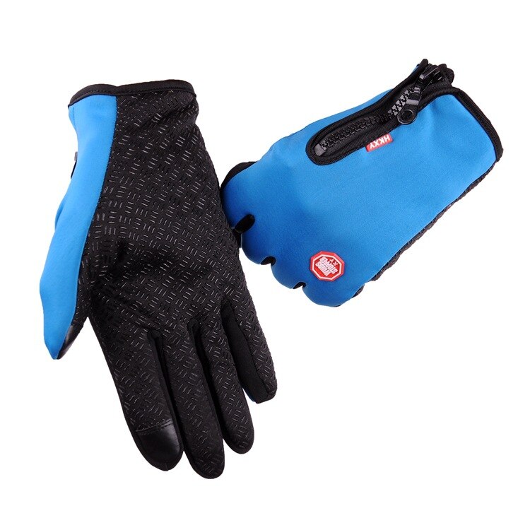 Unisex screen Winter Thermal Warm Cycling Bicycle Bike Ski Outdoor Camping Hiking Motorcycle Gloves Sports Full Finger