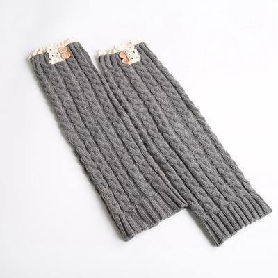 Winter neue wolle strumpf mit Weihnachten spitze overknee Stiefel einstellen einzigen flachen Geschmack erwachsene bein abdeckung beinlinge 3 paare/los: 6