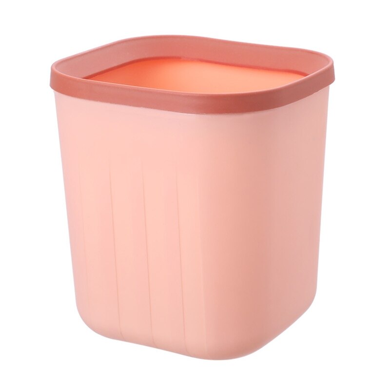 Mini Desktop Trash Can Tabletop Plastic Waste Bin Countertop Garbage Basket Trashbox Home Office