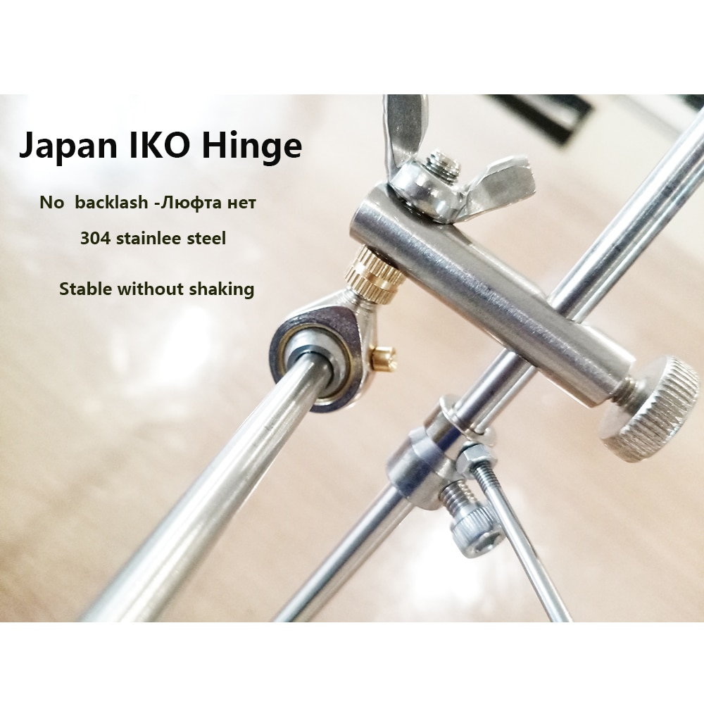 Pas de charnière de jeu-6.0mm, roulement IKO japonais adapté à l&#39;affûteur de couteaux Rx008, remplace le curseur en plastique, Anti-usure, haute précision
