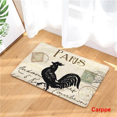 Anti Slip Floor Carpet Mat Chicken Animal Pattern Print Doormat for Bathroom Kitchen Entrance Rugs Home Decoration 40x60 50x80cm: 4 / 40x60cm