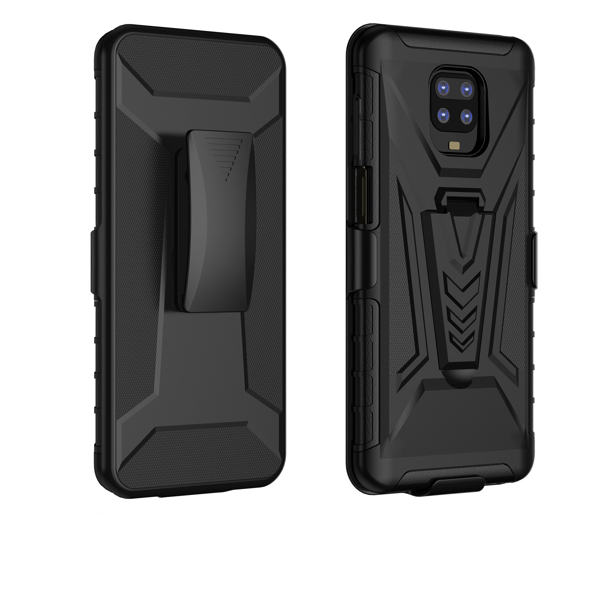 Wytrzymały, odporny na wstrząsy futerał na pasek do Xiaomi Redmi 9 9A 9C 9T uwaga 7 8 9 10 9s Pro Max Poco M3 pokrowiec na futerał