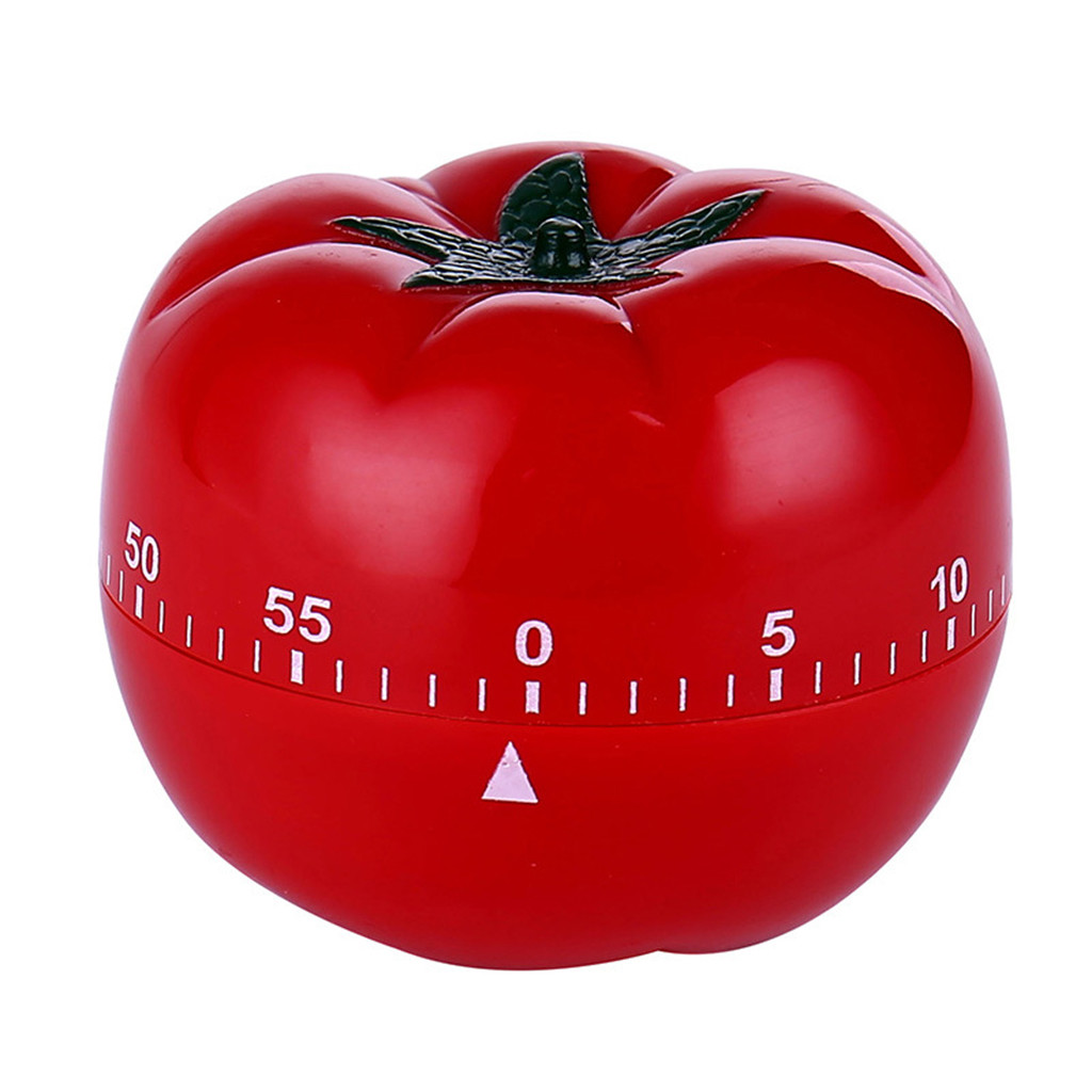 Alarm Clock Kitchen Timer Digital Timer TOMATO Mechanical Kitchen Timer Game Count Down Counter Alarm Cooking Tool 60m #37: Default Title