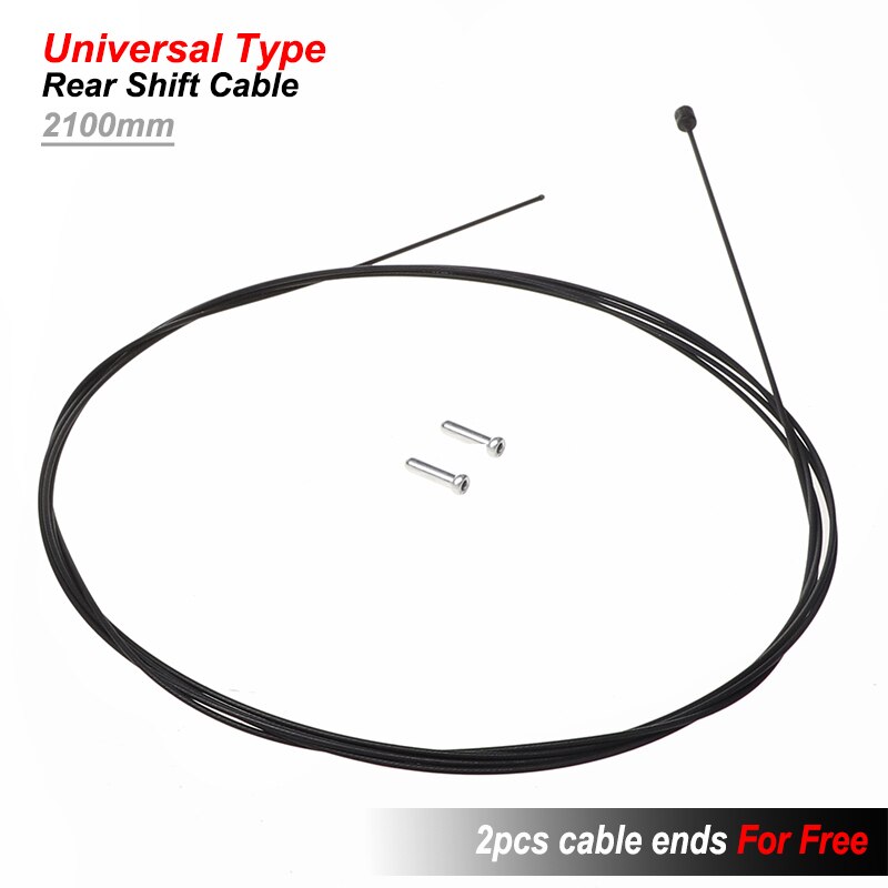 MTB Road Bike Shifter Brake Cable Mountain Bicycle Front Rear Derailleur Brake Core Lnner Wire Variable Speed Line: Variable speed Rear