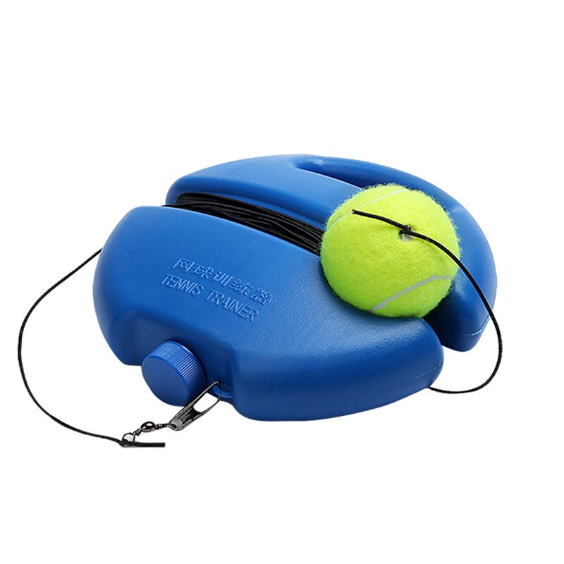 Heavy duty tennistreningshjelpemidler verktøy med elastisk tauballtrening selvbetjent rebound tennistrener partnersparringsenhet: Stil 1