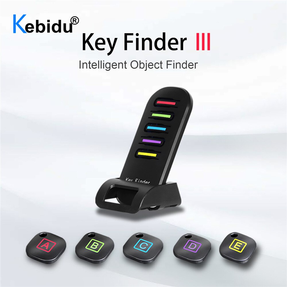 Anti-Lost Key Finder Wireless Locator Tracker Smart Activity Tracker for Phone Luggage Bag Pet Remote Control with Torch