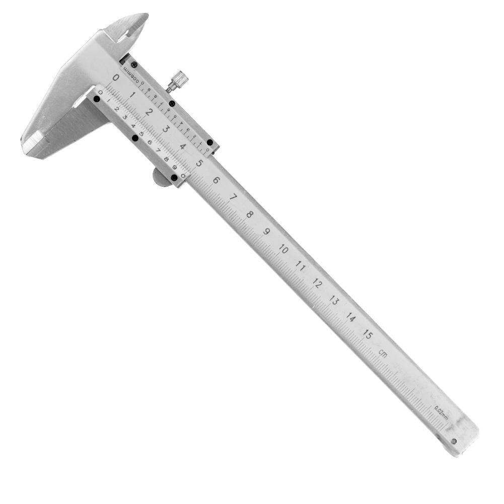 Micrômetro Calibre Vernier Caliper Micrômetro Calibre De Medição de Alta Precisão de Metal Em Aço Carbono Ferramenta 0-150 milímetros