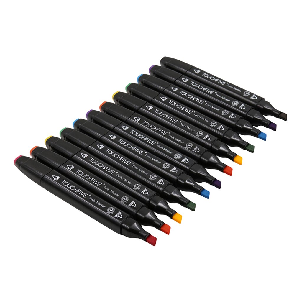 12x Oil Based Paint Marker Pen Waterproof Art Painting DIY Scrapbook Card Making
