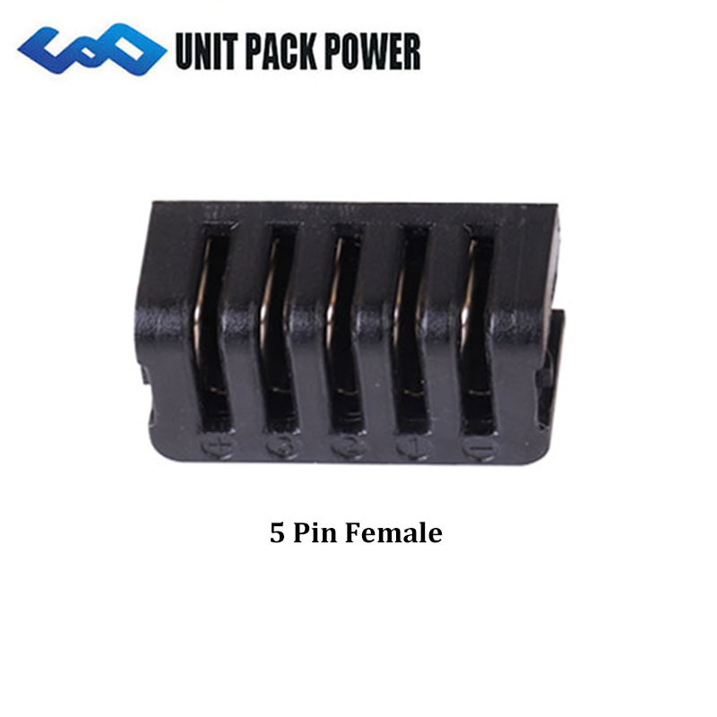 Hailong Ebike Battery Power discharge connector 4pins 5pins Male or Female Battery Base Plate Mouted Parts plug Replacement: Chocolate
