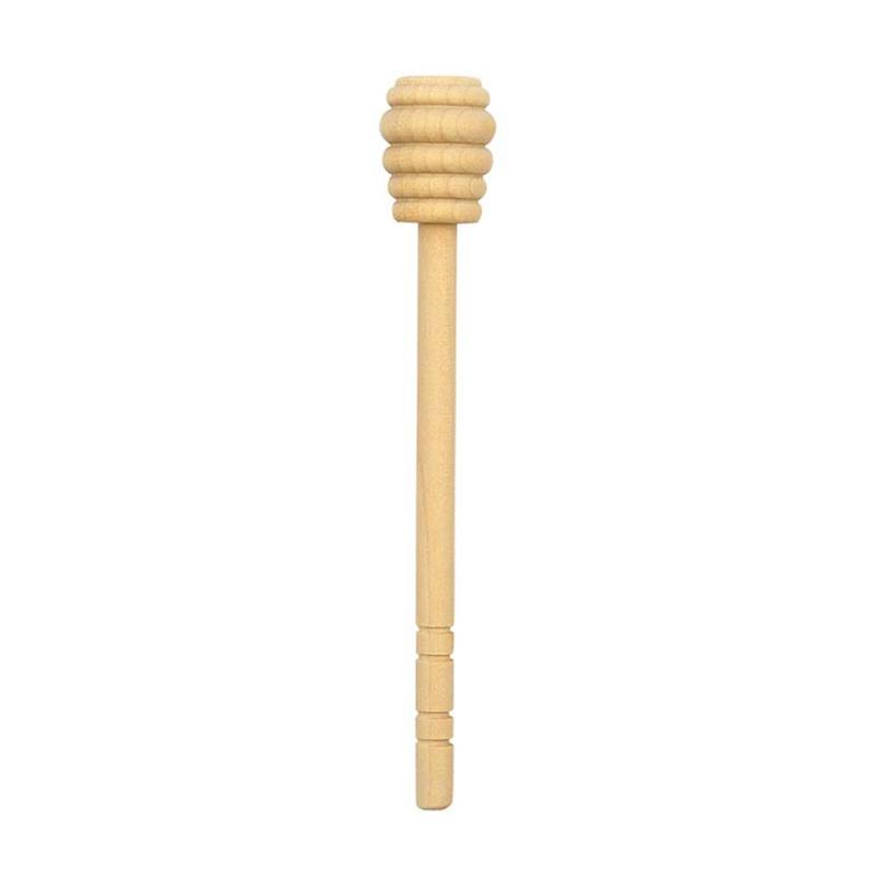 150mm Holz Stock Rührstab Löffel Lange Holz Biene Honig Mini Muddler Rührer Stock Löffel Heißer tauchen Q2N5: Ursprünglich Titel