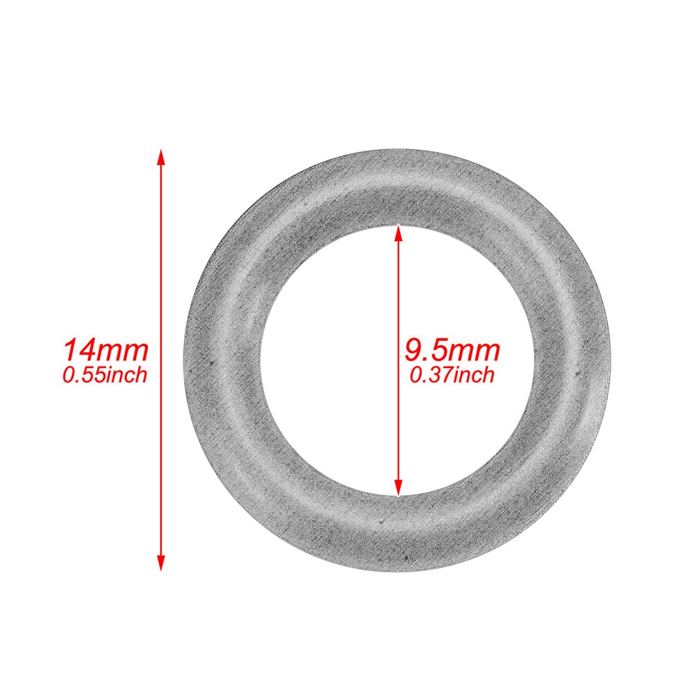 Joint torique de vidange d&#39;huile pour moto, 10 pièces, Transmission moteur, double came, bouchon de vidange d&#39;huile, 11105, pour Harley Touring Dyna Softail Sportster