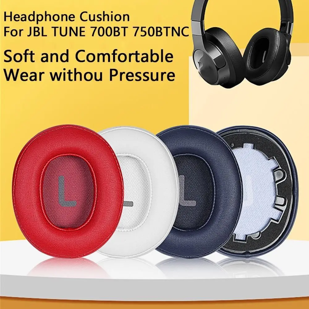 Oreillettes de remplacement pour JBL TUNE 700BT 710BT 750BTNC, coussinets d'oreille en mousse souple, housse pour écouteurs, casque, accessoire