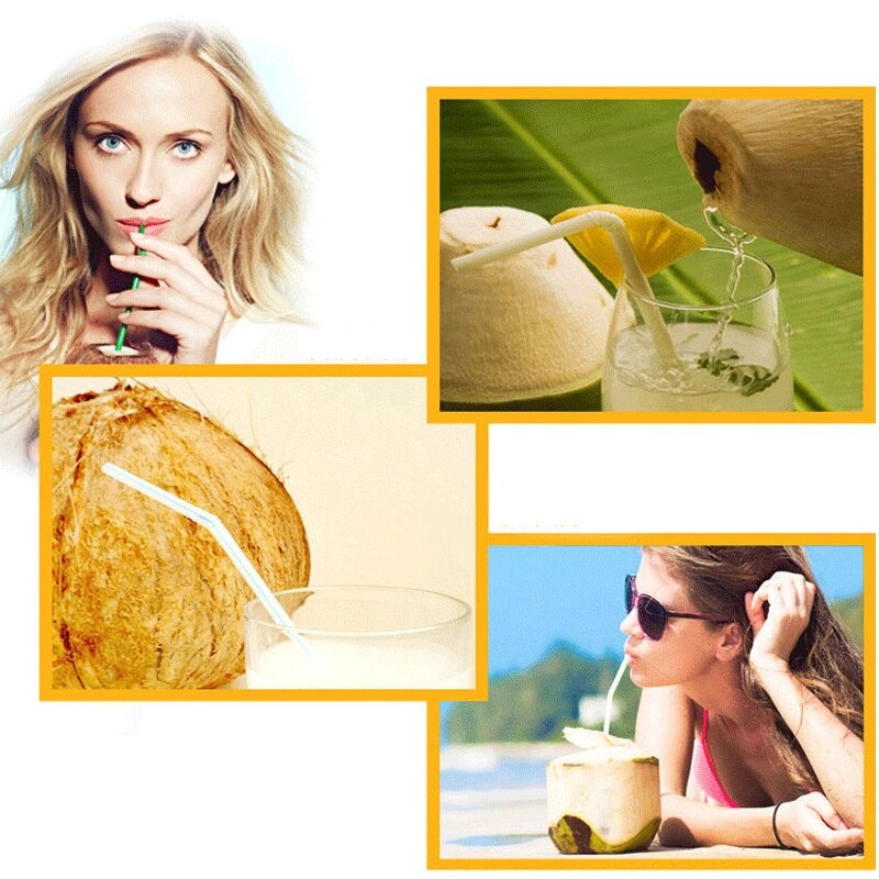 Coconut Opener Hole Tool Punch Tap Knife Coconut Opener Makes Straw Hole Tool for Fresh Green Young Fruit Raw Coco Water Juice