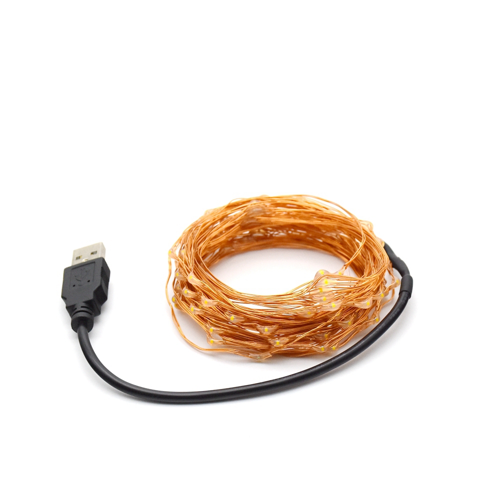 Garland Light 3M 5M 10M USB LED Light Strings Christmas Fairy Light for Photo Clip String Lights Battery Powered Outdoor Wedding