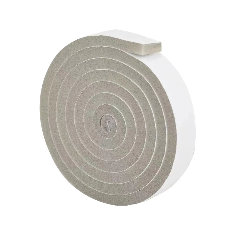 2M/Roll Deur Raam Afdichtstrips Weerstrippen Zelfklevende Geluiddichte Deur Raam Foam Tape Kloof Geluiddichte Afdichting strip: CAMEL / 4M