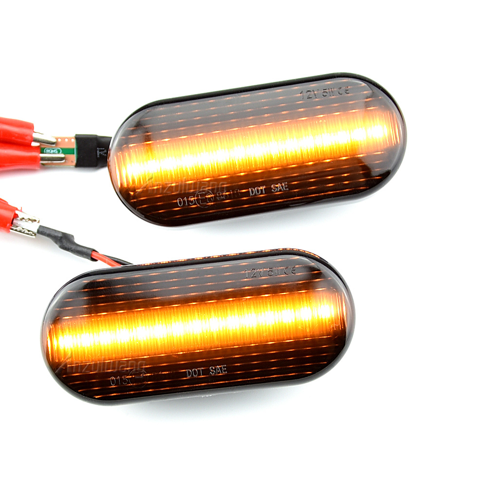 Luz Led de intermitente lateral dinámica para VW Up Caddy T5 Amarok Jetta Golf 3 4 Fox Beetle Lupo Sharan Bora Passat Polo Vento