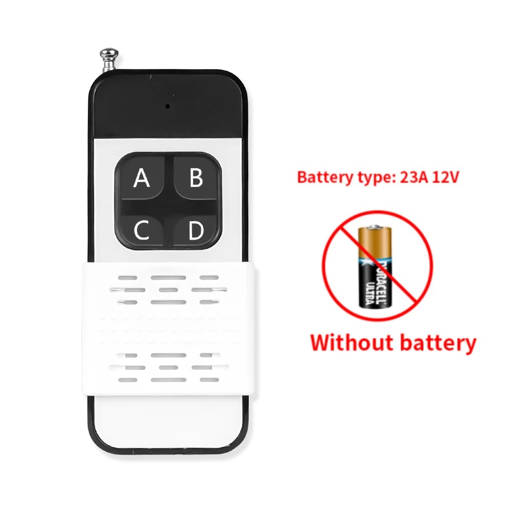 433MHZ Wireless RF Remote Control Switch 18/4/2Key Garage Door EV1527 Learning Code DC 12V Universal Auto Car Alarm System: PURPLE