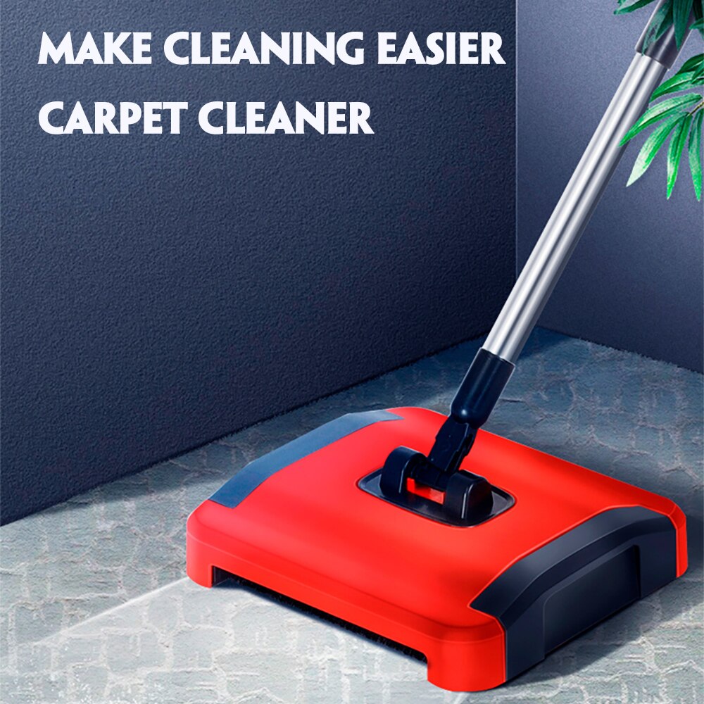 Home Floor Hair Broom Dust Scraper & Pet Rubber Brush Carpet Carpet Cleaner Sweeper No Hand Wash Mop Clean Wipe Window Tool