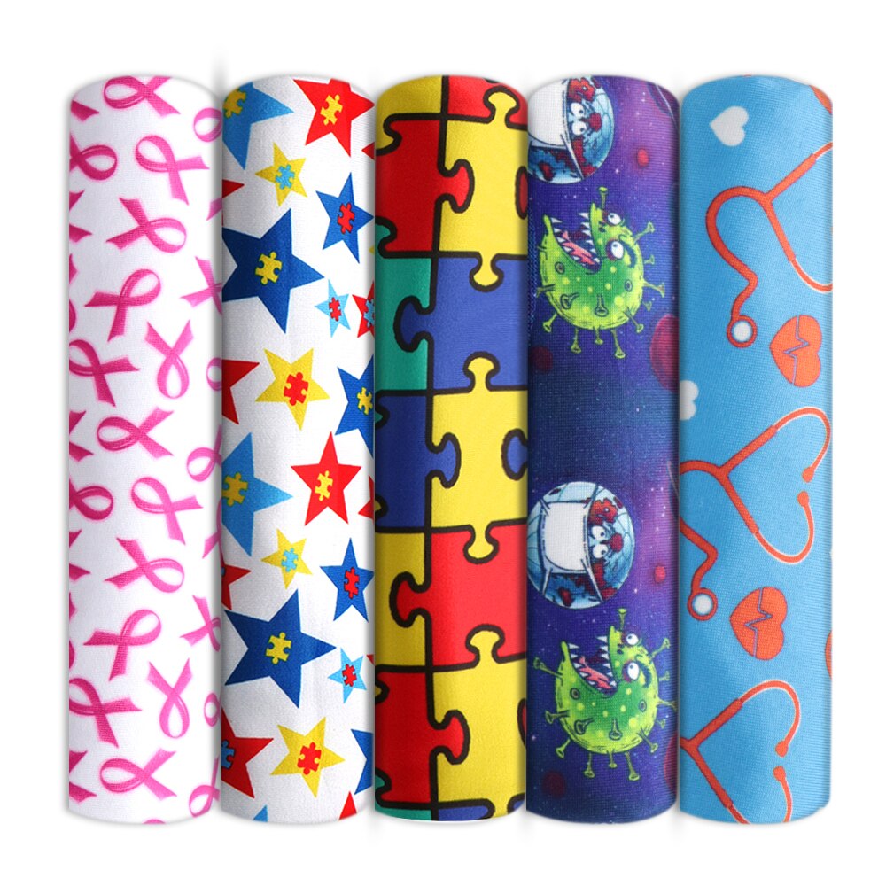 50*145CM Krankenschwester 4 Wege strecken betroffen Stoff Tuch NäHenne Quilten Stoffe für Patchwork Hand DIY handgefertigt Material,1Yc13891