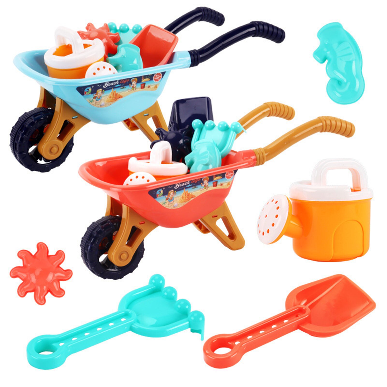 6 Stuks Zomer Strand Speelgoed Veilig Kinderen Zand Speelgoed Set Gereedschap Zomer Outdoor Speelgoed Voor Jongens En Meisjes