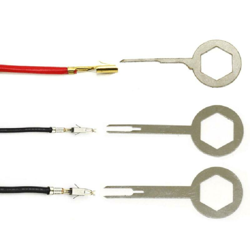 41pcs Terminal Naald Remover Rvs Auto motorfietsen Elektrische Pin Extractor Plug Bedrading Connector Hand Repair Tool