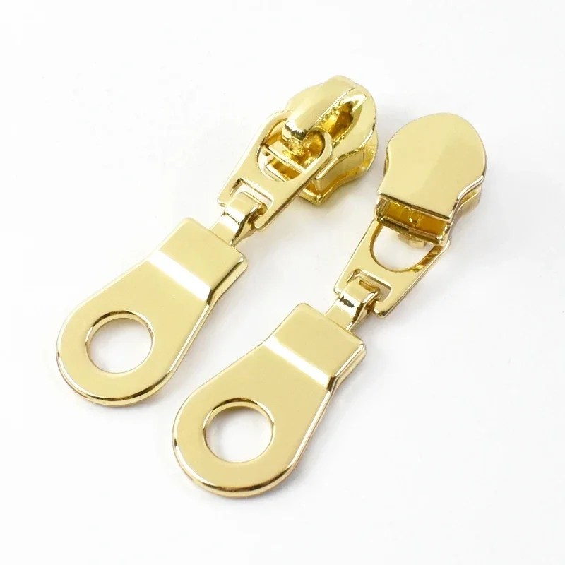 5 deslizadores de cremallera para 5 # Cinta con cremalleras de nailon al metro, bolsa de costura, bolsillo, cabeza con cremallera, chaqueta, kits de reparación de ropa, accesorios DIY: Fucsia