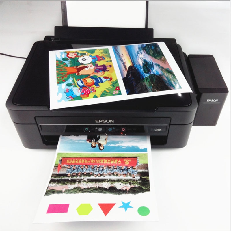 Magnetisk fotografisk papir  a4 4r magnetisk lim blekkskriver utskrift fotopapir glanset klistremerker gjør-det-selv kjøleskap magnet
