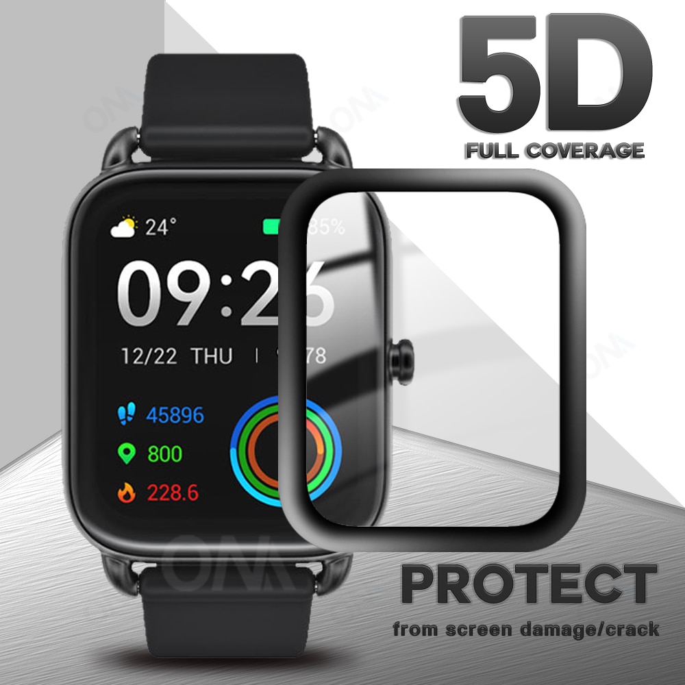 5D ochraniacz ekranu dla Xiaomi Haylou RS4 Plus RT2 GST RS3 LS12 LS10 LS09B LS04 inteligentny zegarek miękka folia ochronna (nie szkło)