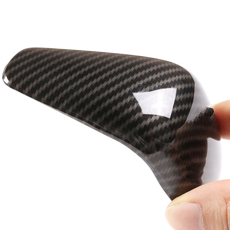 For Para A6 C7 14-18 A7 - de fibra de carbono de ABS para el cambio de marchas cubierta de palanca de cambios cubierta de la