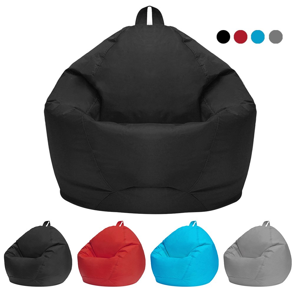 Nordisk stil møbler innendørs sofa sofaer loungestol oxford stoff mykt hjem stue soverom uten fyllstoff bønnepose deksel