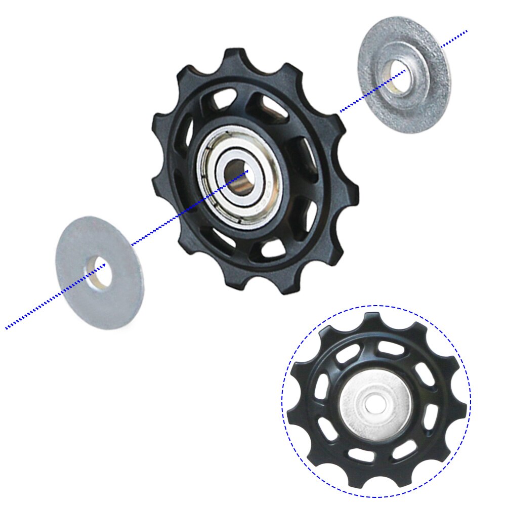 11T 12T 13T 14T Lagerbier MTB Fahrrad Hinten führen Rad Rennrad Jockey Schaltwerk Rolle Rolle für Shimano Sram Reparatur Bausatz