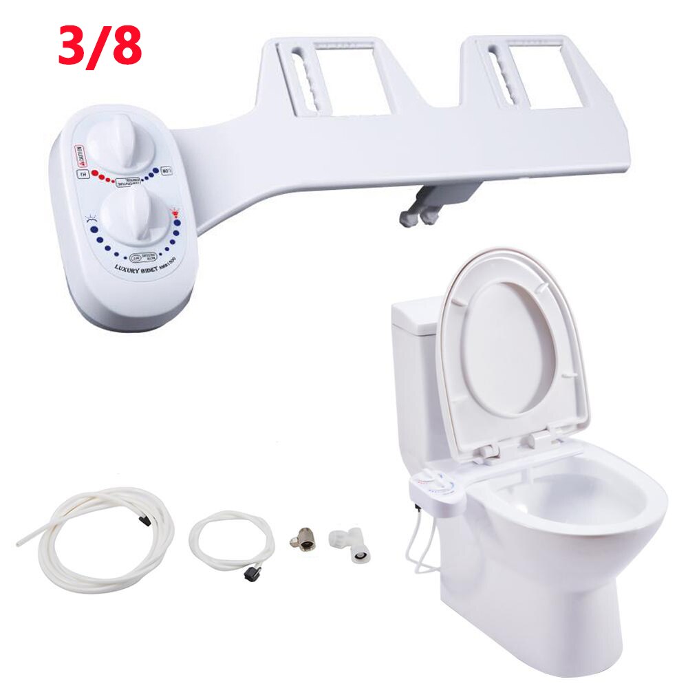 Varm / koldt vand kontrollerbar ikke-elektrisk bidet toiletsæde selvrensende bidet dyse-ferskvand bidet sprøjte mekanisk: Eu-standard