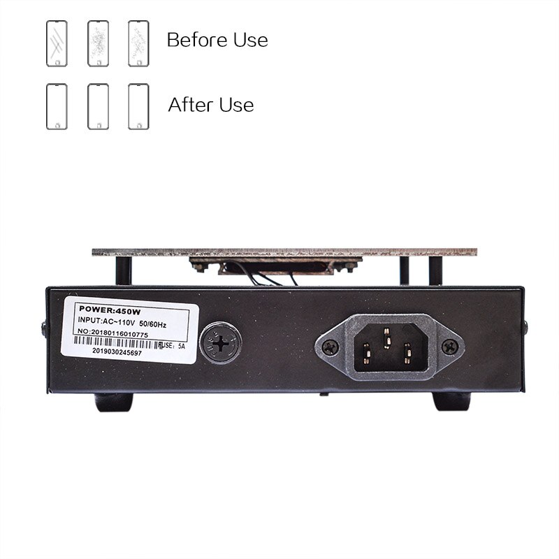 110V UNS/220V EU LCD Screen Separator Heizung Plattform Glas Entfernung Telefon Reparatur Maschine Auto Glatte Platte station