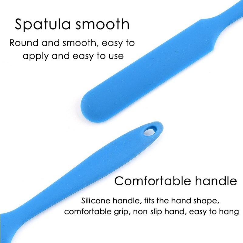 Heat Resistant Cake Cream Butter Spatula Mixing Batter Scraper for Baking Cooking Mixing Batter Scraper Butter Scraper Spreader