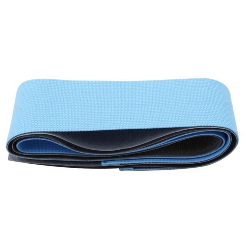 Pegatina para extintores de incendios de coche, cinta de Nylon, vendaje de cinturón, bolsa de almacenamiento de maletero de coche, gancho de cinta mágico, pegatinas de correa de bucle: Blue
