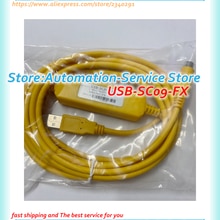 Original Support WIN7 USB SC09 FX Smart Flexible USB-SC09-FX Programming Cable For MELSEC FX Series PLC