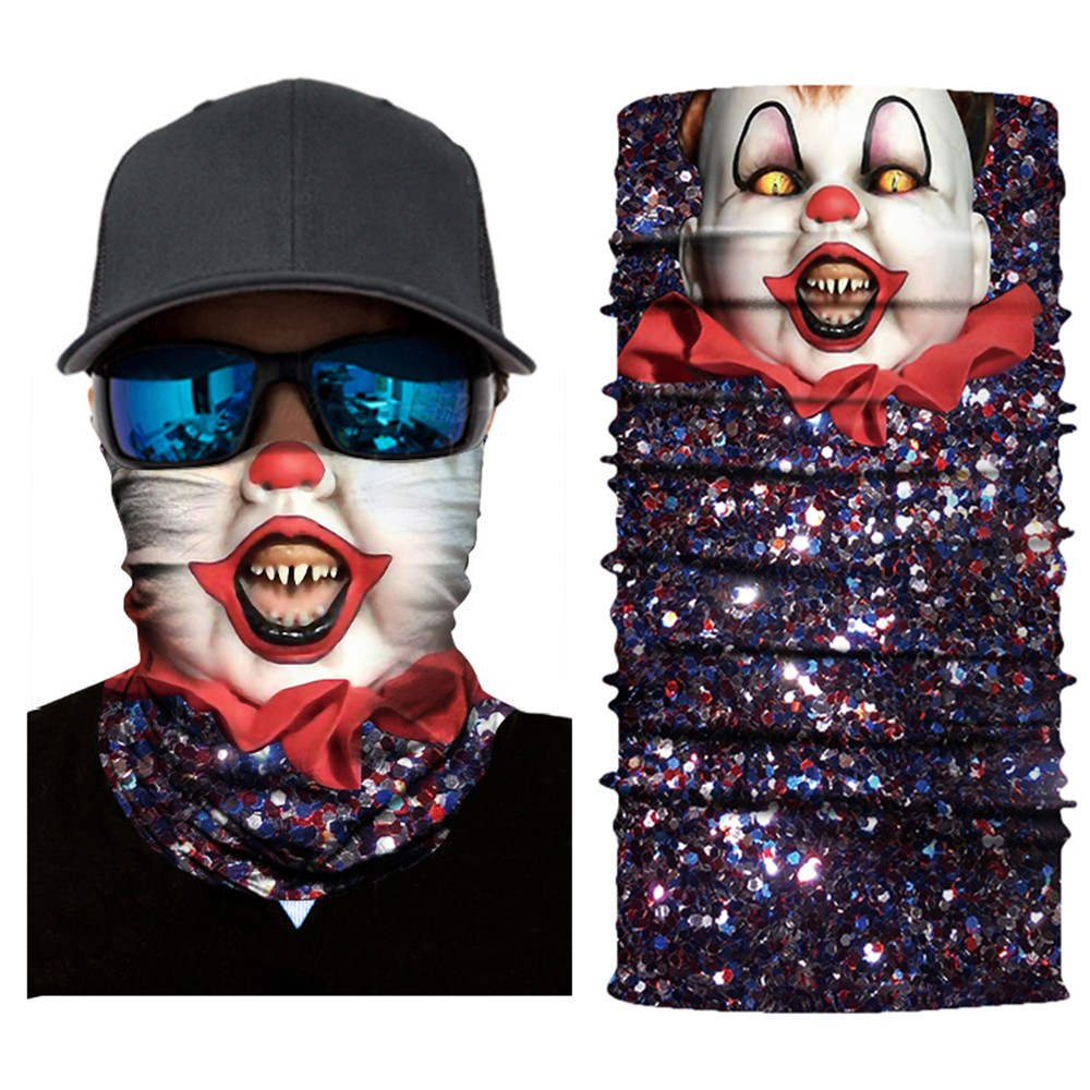 Cycling Motorcycle Head Scarf Neck Warmer Face Mask Ski Balaclava HeadbandMask Scary halloween Face Shield OutdoorZ0301: 3