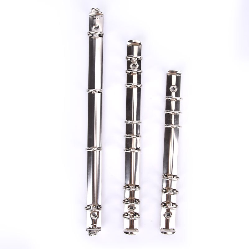A4 B5 A5 Notebook Metal Clip Stainless steel Loose Leaf Spiral Notebook Ring Binder DIY Fill Paper Storage Folder Accessories
