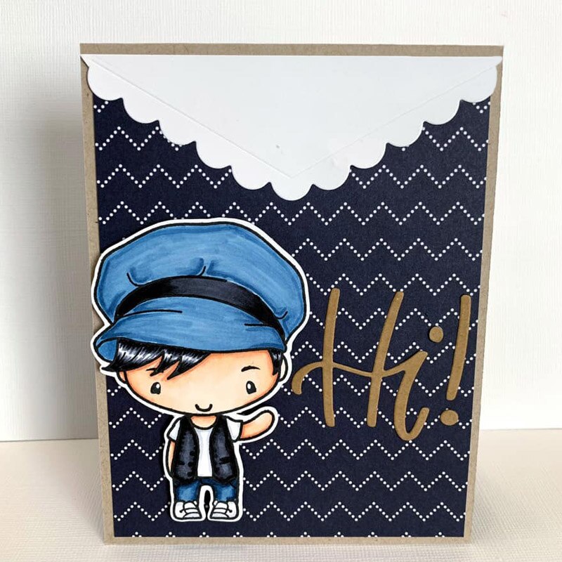 Hi! Hello Letter Words Alphabet Greetings Metal Cutting Dies Template Scrapbook Craft Embossing Paper Die Cut Cards Making