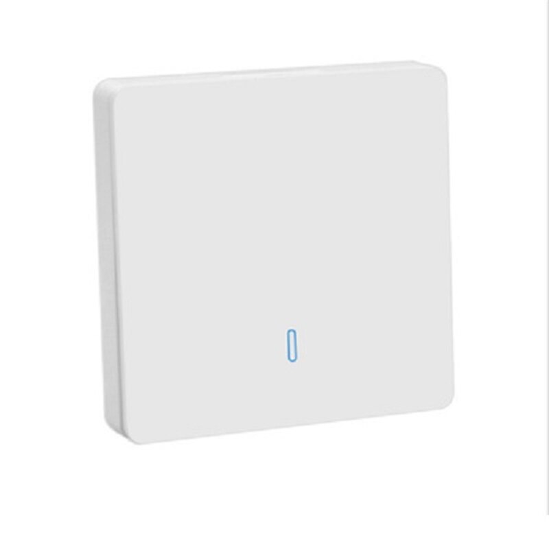 Wireless Remote Control Switch Wall Switch Large Key Panel Free Stickers Free Wiring Light Control Smart Home Accessory
