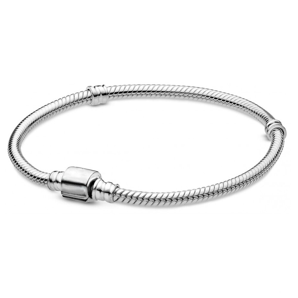 Kakany 2020 S925 Argento Sogno Viaggio 925 Braccialetto D'argento Zt0580 Braccialetto Set Originale Delle Signore Accessori Fai Da Te Regalo Fidanzata: 21cm