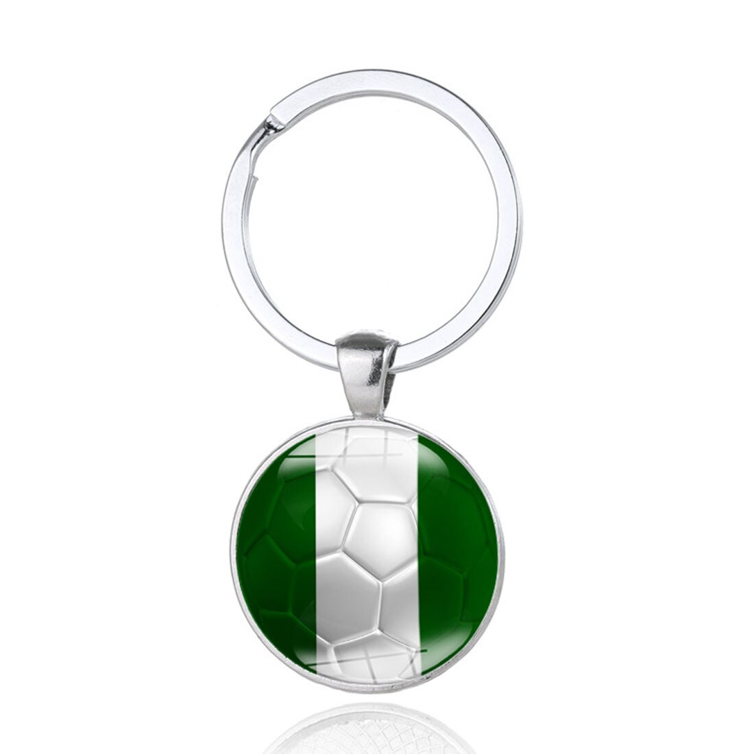 Football Keychains Key ring 32 Countries Peru Sweden Tunisia Senegal Soccer Key Chains Souvenir