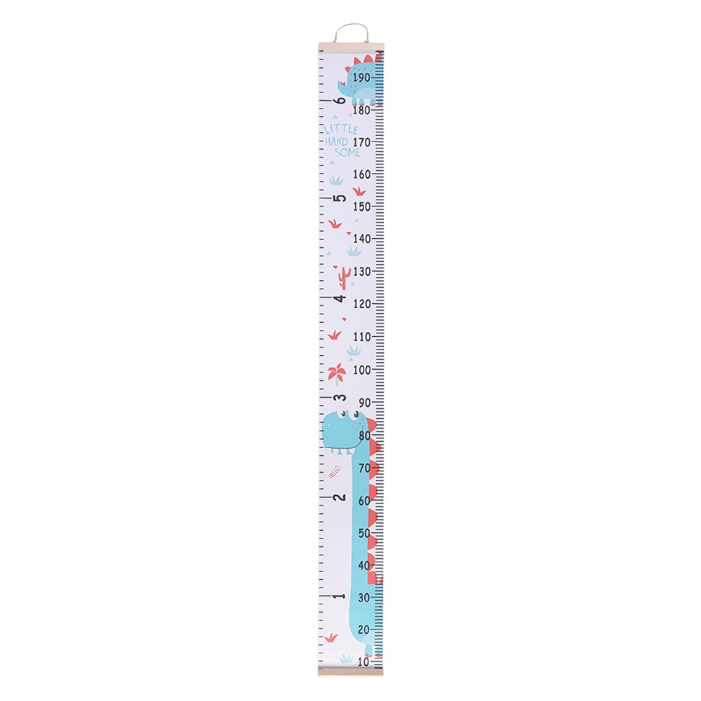 Baby Cartoon Height Measure Ruler Lightness and Portability No Space Occupy Child Kids Bedroom Home Wall Hang Growth Chart: A