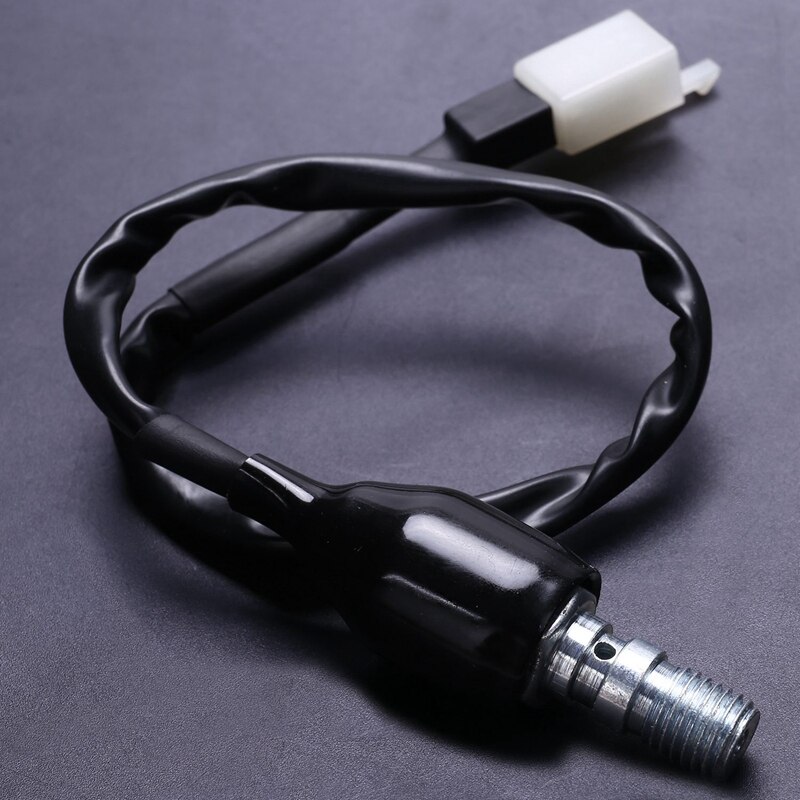 Motorcycle Hydraulic Brake Light Pressure Switch Banjo Bolt M10 Pitch For Honda Kawasaki Yamaha Nissan Atvs M10