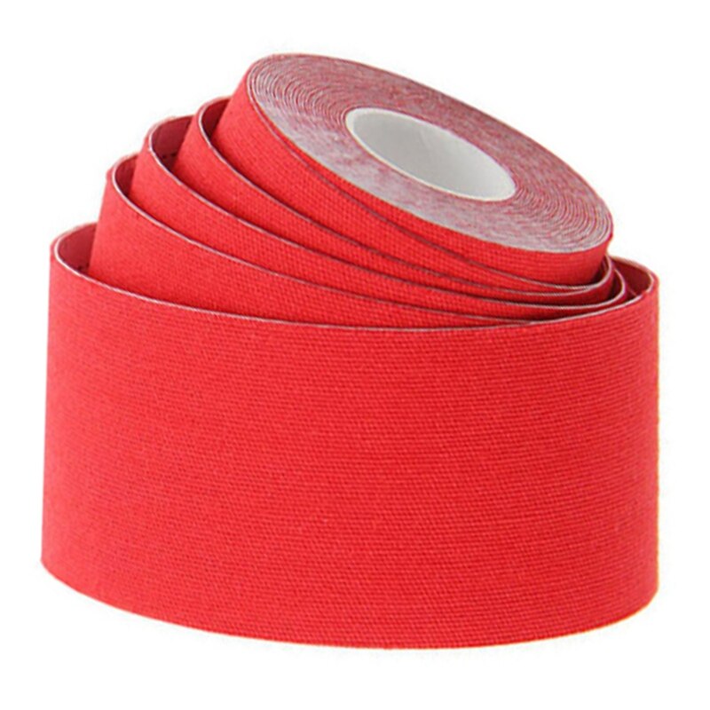 Bande athlétique de kinésiologie de Sport-bande de blessure de Sport pour le genou, l'articulation, le soutien musculaire-bande de bande cinétique adhésive: Red