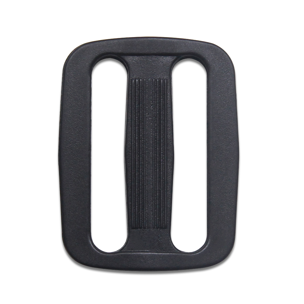 Boucle à boucle en plastique noir pour sac à dos, sangle de bagage, boucles réglables, ceinture, accessoires de valise, bricolage fait à la main: 6 # / Argent Antique