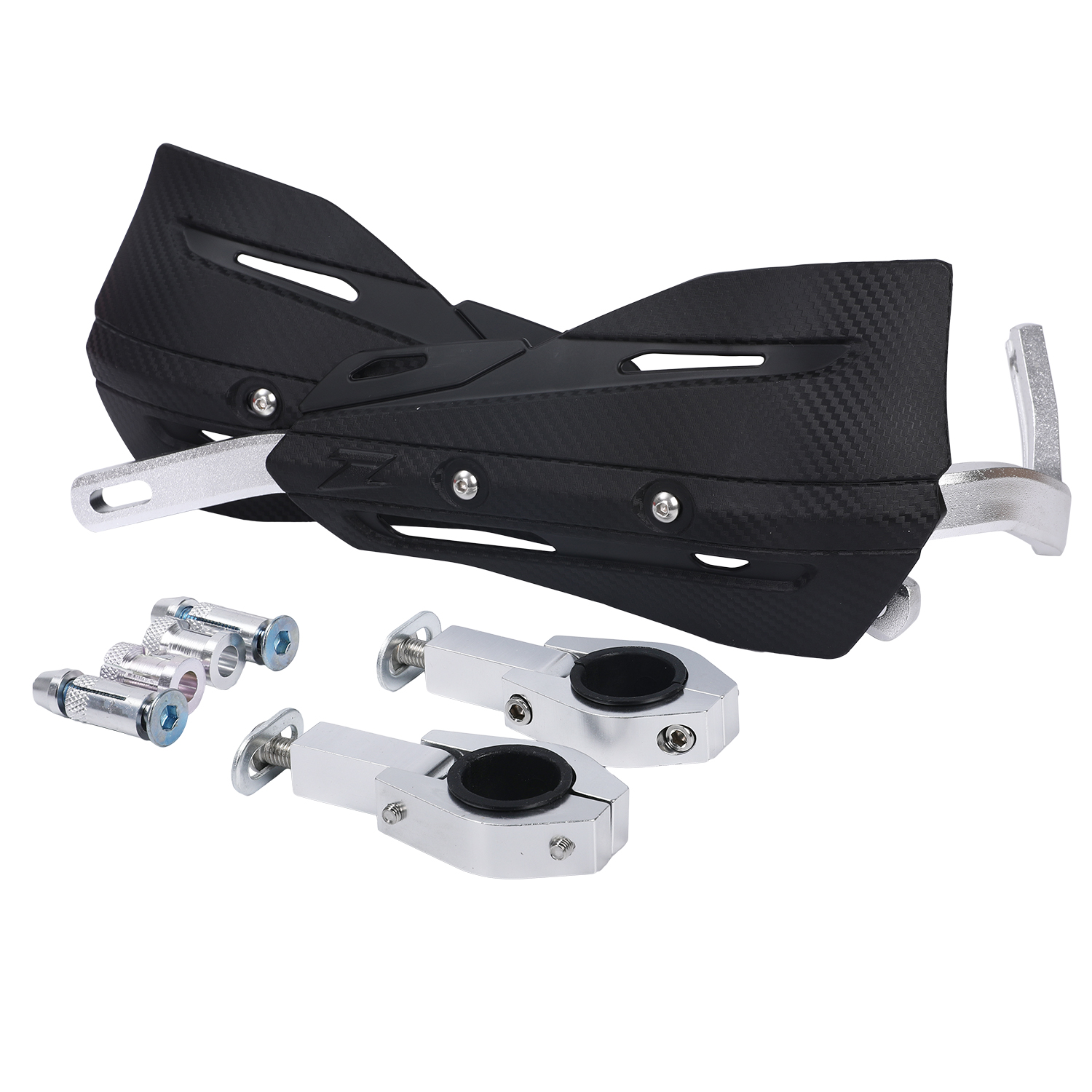 22 Mm 28 Mm Hand Guard Handguard Protector Forktm Kayo Sx Sxf Klx Kx Kxf Yz Yzf Cr Crf Rmz crossmotor Enduro Hand Bescherming: Black