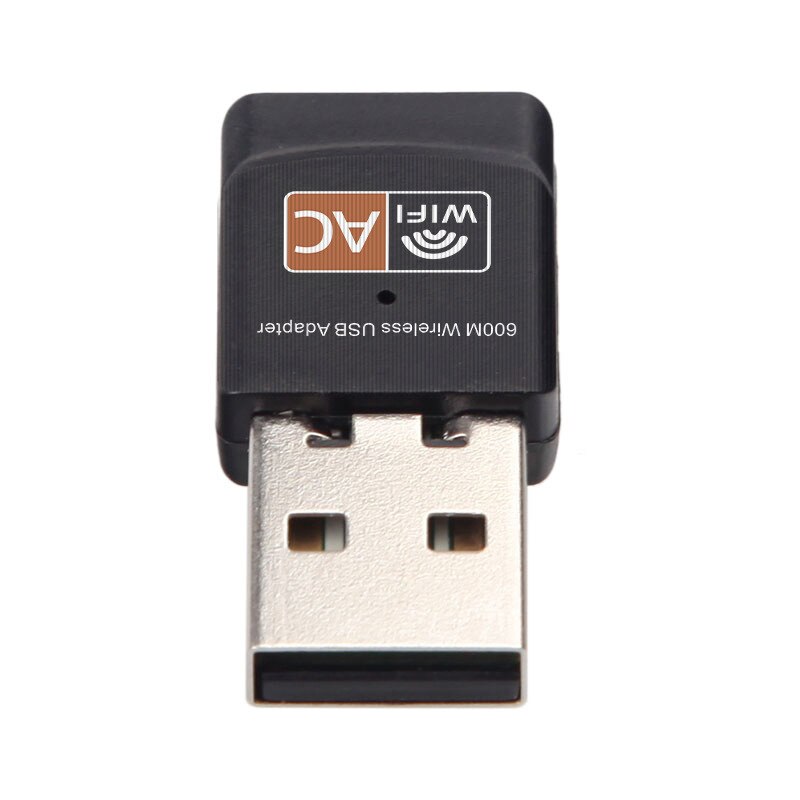 Dual-band USB Draadloze Netwerkkaart Ac600m WiFi ontvanger USB draadloze netwerkkaart dual-band notebook wifi dongle 802.11ac