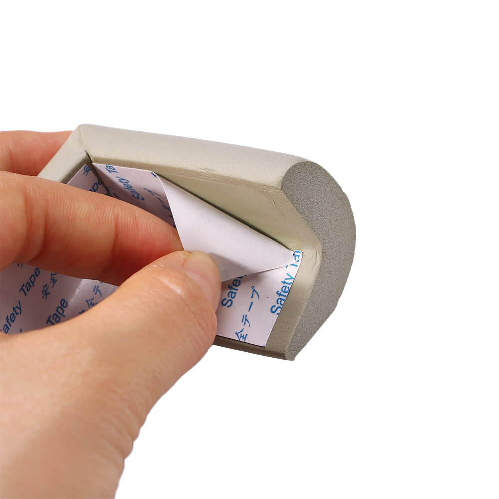 4 Uds protectores para las esquinas de las mesas Escritorio de seguridad para niños Borde de parachoques cubierta de cojín de esquina Protector suave bordes de los muebles protectores de esquina